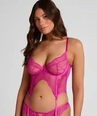 Hunkemoller Hunkemöller Bustier Isabelle Roze aanbieding