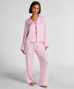 Hunkemoller Hunkemöller Monchou Pyjamabroek Roze aanbieding