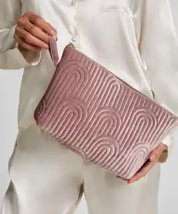 Hunkemoller Hunkemöller Velours make-up tasje groot aanbieding