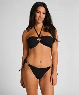 Hunkemoller Hunkemöller Hoog uitgesneden tanga Bahamas Zwart aanbieding