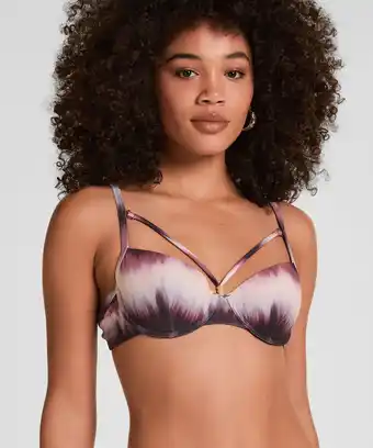 Hunkemoller Hunkemöller Voorgevormde Beugel Bikinitop Mauritius Paars aanbieding