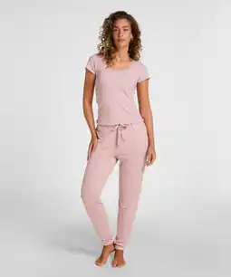 Hunkemoller Hunkemöller Pyjama broek Jersey Roze aanbieding