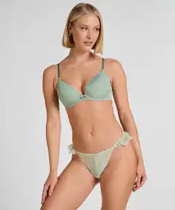 Hunkemoller Hunkemöller String Solene Groen aanbieding