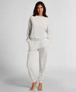 Hunkemoller Hunkemöller Velours Joggingbroek Grijs aanbieding