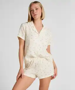 Hunkemoller Hunkemöller Mousseline Short Wit aanbieding