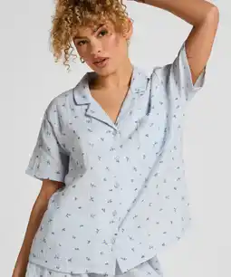 Hunkemoller Hunkemöller Mousseline Jacket Blauw aanbieding