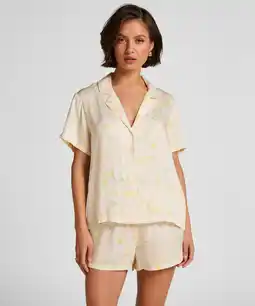Hunkemoller Hunkemöller Short Satin Wit aanbieding