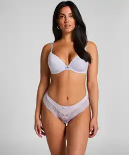 Hunkemoller Hunkemöller Brazilian short Valencia Paars aanbieding