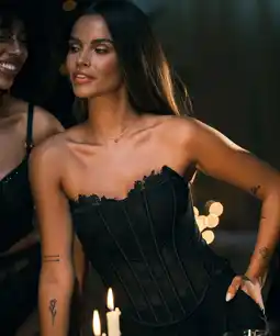 Hunkemoller Hunkemöller Bustier Julia Zwart aanbieding