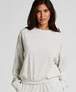 Hunkemoller Hunkemöller Velours Top Grijs aanbieding