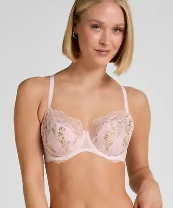 Hunkemoller Hunkemöller Niet-Voorgevormde Beugel bh Miri Roze aanbieding
