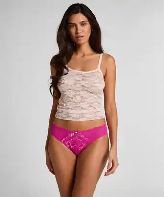 Hunkemoller Hunkemöller Brazilian Solene Roze aanbieding