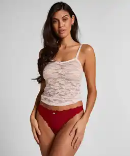 Hunkemoller Hunkemöller String-cadeauset 3-pack Valentine Rood aanbieding