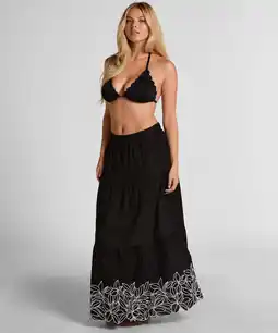 Hunkemoller Hunkemöller Geborduurde rok Zwart aanbieding