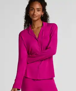 Hunkemoller Hunkemöller Jacket Jersey Essential Roze aanbieding