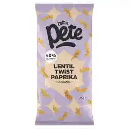 PLUS Better Pete Lentil twist paprika bio aanbieding
