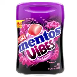 PLUS Mentos Vibes raspberry aanbieding