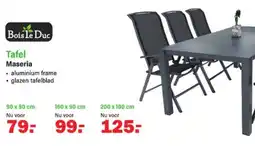 Van Cranenbroek Bois le Duc Tafel Maseria aanbieding