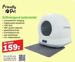 Van Cranenbroek Friendly Pet Zelfreinigend kattentoilet aanbieding