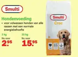 Van Cranenbroek Smulti Hondenvoeding aanbieding