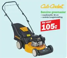 Van Cranenbroek Cub Cadet Benzine grasmaaier aanbieding