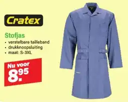 Van Cranenbroek Cratex Stofjas aanbieding