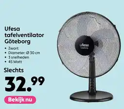 AllesZ Ufesa tafelventilator Göteborg aanbieding