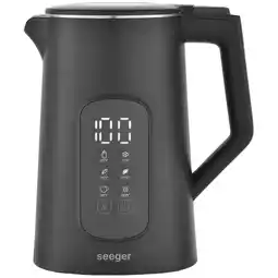 MediaMarkt Seeger Sgr1100bk Waterkoker Zwart aanbieding
