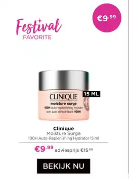ICI Paris XL Clinique Moisture Surge aanbieding