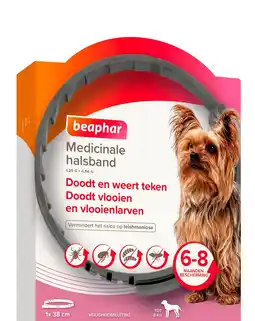 Pets Place Beaphar Medicinale Halsband Hond - Apotheek - per stuk Tor 8 Kg aanbieding