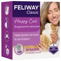 Pets Place Feliway Anti-Stress Verdamper Kat - Anti stressmiddel - 48 ml 1 Maand aanbieding