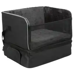 Pets Place Trixie Autostoel - Hondenautoaccessoire - Zwart aanbieding
