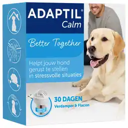 Pets Place Adaptil Calm Verdamper Hond + Vulling - Anti stressmiddel - 48 ml 1 Maand aanbieding