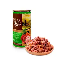 Pets Place Sam's Field Blik True Meat Puppy - Hondenvoer - Kip Kalf Wortel 400 g aanbieding