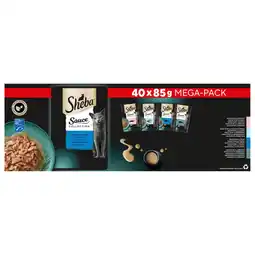 Pets Place Sheba Sauce Collection Adult Insaus Multipack - Kattenvoer - 40x85 g aanbieding