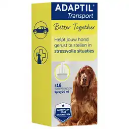 Pets Place Adaptil Anti-Stress Transportspray Hond - Anti stressmiddel - 20 ml aanbieding