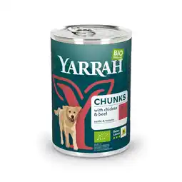 Pets Place Yarrah Bio Hondenvoer Brokjes In Saus - Hondenvoer - Kip Rund 405 g aanbieding