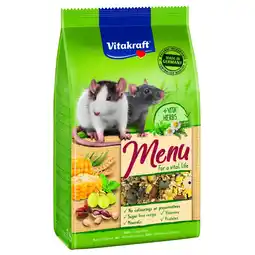 Pets Place Vitakraft Menu Vital Ratten - Rattenvoer - 1 kg aanbieding