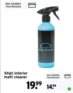 GAMMA Stipt interior matt cleaner aanbieding