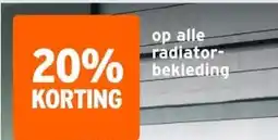 GAMMA op alle radiator-bekleding aanbieding