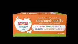 Pets Place Smølke Vers Gestoomde Maaltijd Variety Box - Hondenvoer - Mixdoos 12x395 g aanbieding