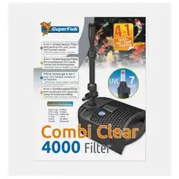Pets Place Superfish Combi Clear 4000 - Vijverfilter - 1 stuk aanbieding