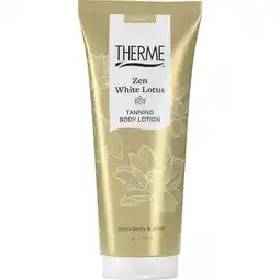 Etos Therme Zen White Lotus Tanning Glow Body Lotion 200 Ml aanbieding