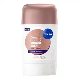Etos NIVEA Derma Control Clinical Ultra Comfort Deodorant Stick 50 ML aanbieding