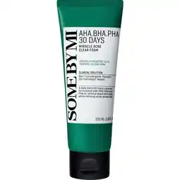 Etos SOME BY MI AHA BHA PHA 30 Days Miracle Acne Clear Foam 100 ML aanbieding