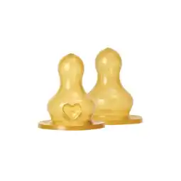 Etos BIBS Flesspeen Fast Flow Latex 2 stuks aanbieding