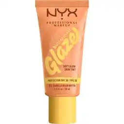 Etos NYX Professional Makeup Buttermelt Glaze Skin Tint SPF30 2 Vanilla Bean aanbieding