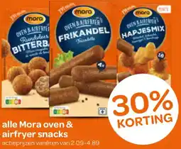 Spar Alle Mora oven & airfryer snacks aanbieding