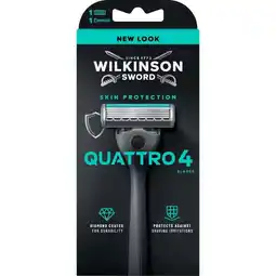 Etos Wilkinson Sword Quattro Scheersysteem aanbieding