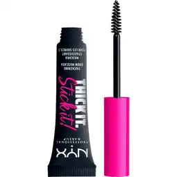 Etos NYX Professional Makeup Thick It. Stick It! Wenkbrauwmascara 8 Black aanbieding